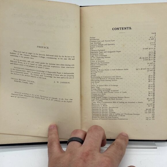 Promissory Notes Drafts and Cheques by J.W. Johnson FCA Tenth Edition (1907) - Picture 5 of 5